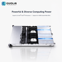 Serveur en rack FusionServer 2288 V8 2U pour la virtualisation de centre de données, l'informatique de pointe, l'IA, serveur en rack d'entreprise à double processeur