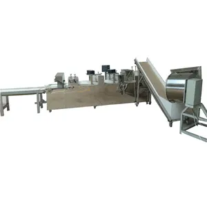 Automatic nitrogen packaging machine for packaging bread waffles shaqima packing line