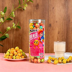 Sweet Sealed Jar Popcorn 122g, Creamy Caramel Fruity <strong>Flavors</strong>, Ready Stock Samples Available - Product Image 3
