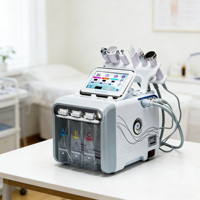 Appareil professionnel de beauté pour salon, machine faciale 6 en 1, équipement de peeling au diamant, hydradermabrasion, machine d'hydrodermabrasion