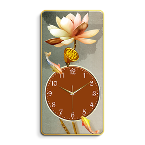 Đồng hồ treo tường nghệ thuật thanh lịch-Đồng hồ treo tường pha lê đẹp cho phòng khách và phòng ngủ - Product Image 2