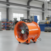 Ventilador Axial Portátil para Refrigeración de Emergencia de Servidores y Averías de Maquinaria