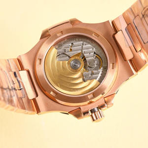 Montre mécanique pour homme, édition limitée, mouvement automatique, sertie de diamants, alliant vigueur jeune et sérénité - Product Image 6