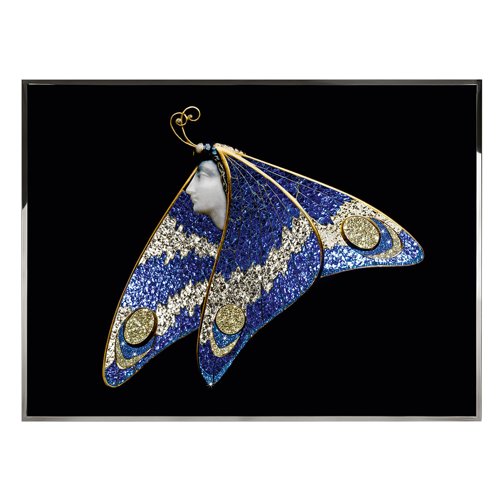 Luxury 5D Handpainted Butterfly Crystal Painting - Premium Wall