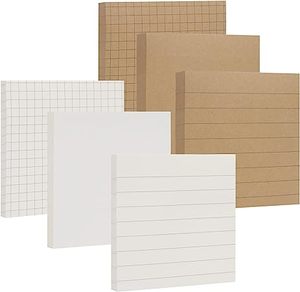 Notas Adhesivas Personalizadas de 3 x 3 Pulgadas, Notas Autoadhesivas en Papel con Protección Ocular, Múltiples Diseños, Blocs de Notas para Recordatorios - Product Image 1