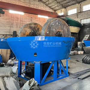 Vente chaude Double Roue Rock Gold Ore Edge Runner Mill Wet Pan Mill à <span class=keywords><strong>vendre</strong></span> - Product Image 2