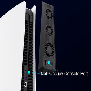 Enfriador USB externo para consola de juegos Sony <span class=keywords><strong>Playstation</strong></span> 5, ventilador de refrigeración con puerto USB 3,0 adicional - Product Image 3