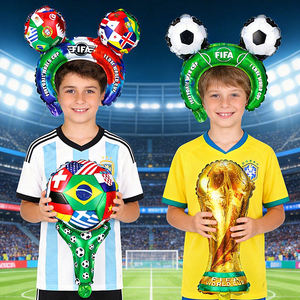 <span class=keywords><strong>Ballon</strong></span> en aluminium pour la série de football 2026, articles de fête, jeux, événements sportifs, bandeau, <span class=keywords><strong>ballon</strong></span> en aluminium pour le sport - Product Image 5