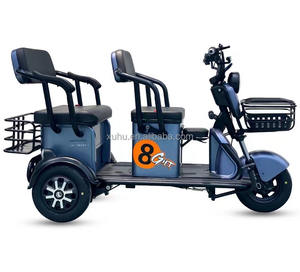 Triciclo Eléctrico de 3 Ruedas para <span class=keywords><strong>Adultos</strong></span>, 48V 600W, <span class=keywords><strong>Trimoto</strong></span> Eléctrica, Barco Eléctrico, Gran Venta - Product Image 4