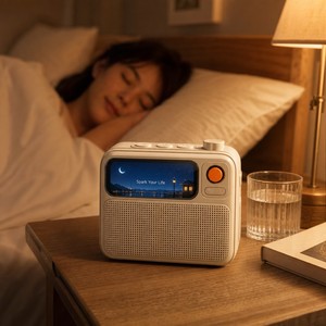 Altavoz Inalámbrico <span class=keywords><strong>Divoom</strong></span> FlowToo, Altavoz Pequeño de Estilo Retro para Escritorio, Regalos, Pantalla LCD, Ruido Blanco para Dormir, Sonido Envolvente de Alta Fidelidad - Product Image 3