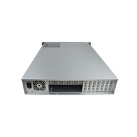 Boîtier de serveur informatique PC en rack 2U de 19 pouces, prend en charge 8 disques durs de 3,5 pouces, châssis de serveur 2U long