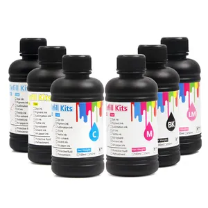 Super cor para epson tela uv invisível tinta impressora preço dx5 dx7 tx800