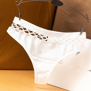 Vendita calda Sexy senza cuciture <span class=keywords><strong>perizoma</strong></span> <span class=keywords><strong>rete</strong></span> da pesca a metà vita alta elastico di sollevamento dell'anca triangolo scavare mutandine della biancheria intima - Product Image 4