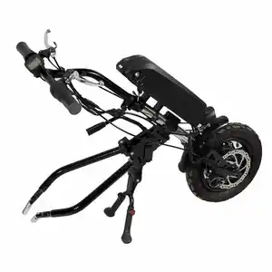 Manual Wheelchair Change To Be Electric Wheelchairs, 350W Electric Attachable Handcycle For Wheelchair