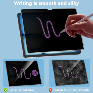 Protector de Pantalla de Vidrio Templado de Privacidad 9H con Pegamento Completo, Antirrayaduras, Alta Transparencia, Grosor de 0.33 mm, 2.5D para iPad Air - Product Image 4