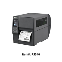 Imprimante d'étiquettes thermiques haute vitesse 300 dpi, imprimante de codes-barres USB pour machine industrielle, imprimante à transfert thermique en stock