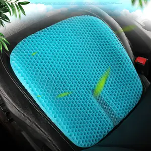 Asiento de Gelgel de Tpe de lujo, tela de nido de abeja, sillas de coche para estadios al aire libre, cojines de asiento de Material protector y acolchado para meditación