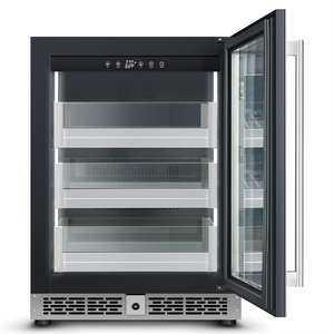 Réfrigérateur à vin et boissons sous comptoir Nuelead NE-355A, porte en verre, économe en énergie, gain de place - Product Image 5