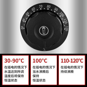 Calentador de agua eléctrico, dispensador de agua para cuidado posparto, dispensador de agua para baño, dispensador de agua doméstico, gran capacidad, eléctrico con enchufe - Product Image 4