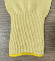 Gants de travail de sécurité résistants à la chaleur, enduits d'aramide, doublure en coton, gants de soudage pour barbecue, gants de sécurité ignifuges