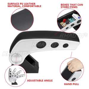 Boîte de rangement universelle pour accoudoir de voiture, console centrale, accoudoir réglable, accessoires intérieurs de voiture - Product Image 1