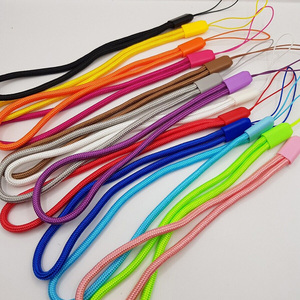 Guirlandes lumineuses fil noir connectable corde extérieure 7 pouces Nylon court pratique lanières de poignet pour clés Badges <span class=keywords><strong>Selfie</strong></span> Stick - Product Image 6