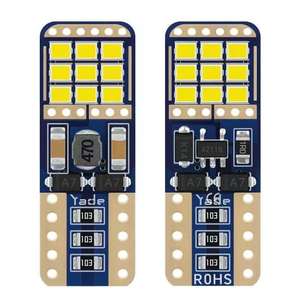 หลอดไฟ LED สีขาว T10 194 168 W5w รุ่นปี 2016 18smd Canbus สำหรับไฟส่องป้ายทะเบียนและไฟภายใน - Product Image 4