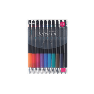 Stylos gel en plastique, ensembles complets, plusieurs tailles de pointes, couleurs pastel, métalliques, classiques, brillantes, foncées, assortiment avec étui de rangement - Product Image 5