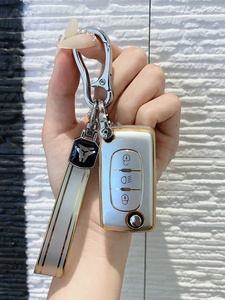 Étui de <span class=keywords><strong>clé</strong></span> de voiture en TPU Quicksand pour <span class=keywords><strong>Peugeot</strong></span> 207 307 308 2006+ Accessoires de voiture Porte-clés Housse de <span class=keywords><strong>clé</strong></span> à distance 2 boutons - Product Image 1