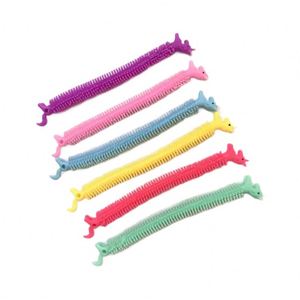 Jouets extensibles en gros, chenille licorne amusante, gadget éducatif anti-stress - Product Image 4