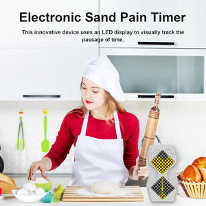 Sablier numérique à LED Capteur de gravité Magnétique Rechargeable Compte à rebours avec affichage <span class=keywords><strong>Pixel</strong></span> <span class=keywords><strong>pour</strong></span> Cuisine Bureau Étude - Product Image 6