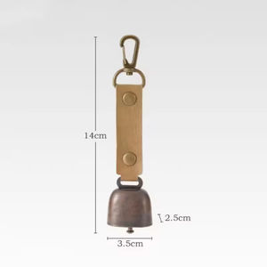 En gros, porte-clés portable en métal avec clochette décorative et pochette pour le camping et la randonnée - Product Image 6