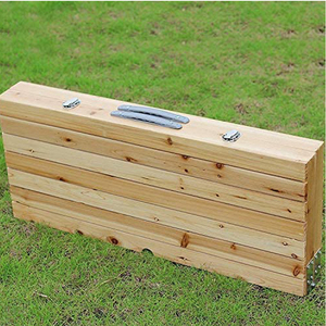 Camping En Plein Air de haute Qualité En Bois <span class=keywords><strong>Table</strong></span> de Pique-Nique Pliante avec 4 Sièges - Product Image 6