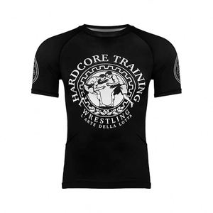 High Quality Quick-Dry Custom Polyester <b>Sunscreen</b> Clothing Breathable Short Sleeve Rash Guard - Product Image 1