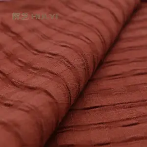 High-end product luxury lightweight breathable sustainable jacquard ramie fabric shirting wholesale fabrics for clothing