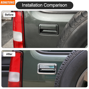 Chất lượng cao phụ kiện bên ngoài ABS cổng sau xử lý Bìa cổng đuôi xử lý trang trí TRIM đối với Suzuki jimny 2007-2017 - Product Image 3