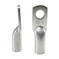 Cosses de câble en cuivre étamé Chaer SC25-8, SC35-8, SC50-8 à trou de boulon, bornes de batterie, cosses de câble en cuivre