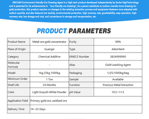 Réactif de <span class=keywords><strong>lixiviation</strong></span> ou JINCHAN écologique pour minerais oxydes - Product Image 5