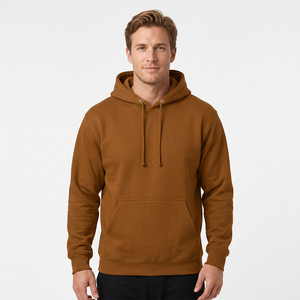 Men's Custom Logo Solid <b>Lined</b> <b>Hoodie</b> Eco-Friendly 100% Cotton Breathable Fabric OEM Manufacturer & Wholesale Supplier Bangladesh - Product Image 1