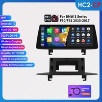 Modifikasi Kontrol Pusat Navigasi GPS Android HD 10,25 Inci untuk BMW Seri 3 F30/F31 (2013-2017) Dashboard CarPlay 4G LTE
