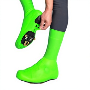 Copriscarpe da <span class=keywords><strong>Ciclismo</strong></span> su Strada Saliwy in Silicone, Antivento, Impermeabili, Caldi, Aerodinamici, Facili da Pulire, Confezione Inclusa - Product Image 1