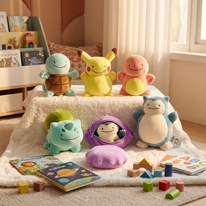 Nouveauté : Peluche réversible Ditto <span class=keywords><strong>Pokemon</strong></span> Bulbasaur Squirtle Charmander Snorlax 20 cm, jouet en peluche doux, cadeau d'anniversaire pour enfants - Product Image 1