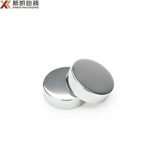 Wholesale Aluminum Lid For Jars Cosmetic 43/400 89/400 53/400 70/400 58/400 Caps Lids For Jars Custom Logo Embossed