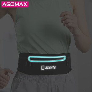 Riñonera Deportiva Personalizada con Logotipo, Riñonera para Correr Invisible y Resistente al Sudor con 3 Bolsillos de Almacenamiento - Product Image 4