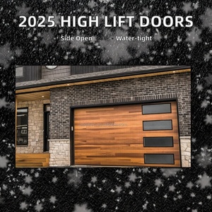 Portes de garage sectionnelles automatiques industrielles de haute qualité 2025, portes de garage à levage élevé par le fabricant - Product Image 3