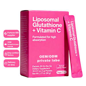 Supporto tecnologico glutatione ingrediente di grado Premium con polvere di glutatione liposomiale senza zucchero vitaminico - Product Image 5
