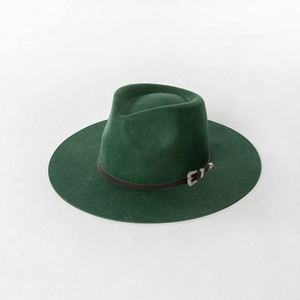 High Quality 100% Australia Wool Felt Hat Wholesale Custom Handmade Wide Brim Vintage Blank Women Men Sombreros Fedoras Hats - Product Image 6