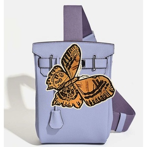 Nouveau Sac de Poitrine Unisexe Tendance Été 2026 <span class=keywords><strong>en</strong></span> <span class=keywords><strong>Cuir</strong></span> Véritable Haut de Gamme avec Boucle de Verrouillage et Large Bandoulière - Product Image 2