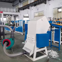 Machine de fabrication de granulés/pellets de résine PLA + amidon 100% biodégradable, machine de fabrication de vaisselle en fibre végétale, amidon de maïs, balle de riz
