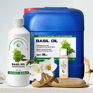 <span class=keywords><strong>Huile</strong></span> <span class=keywords><strong>essentielle</strong></span> de basilic doux biologique pour la peau-100% Pure Natural <span class=keywords><strong>Ocimum</strong></span> <span class=keywords><strong>Basilicum</strong></span> Leaves Vapeur Distillée | En vrac 1kg - Product Image 1